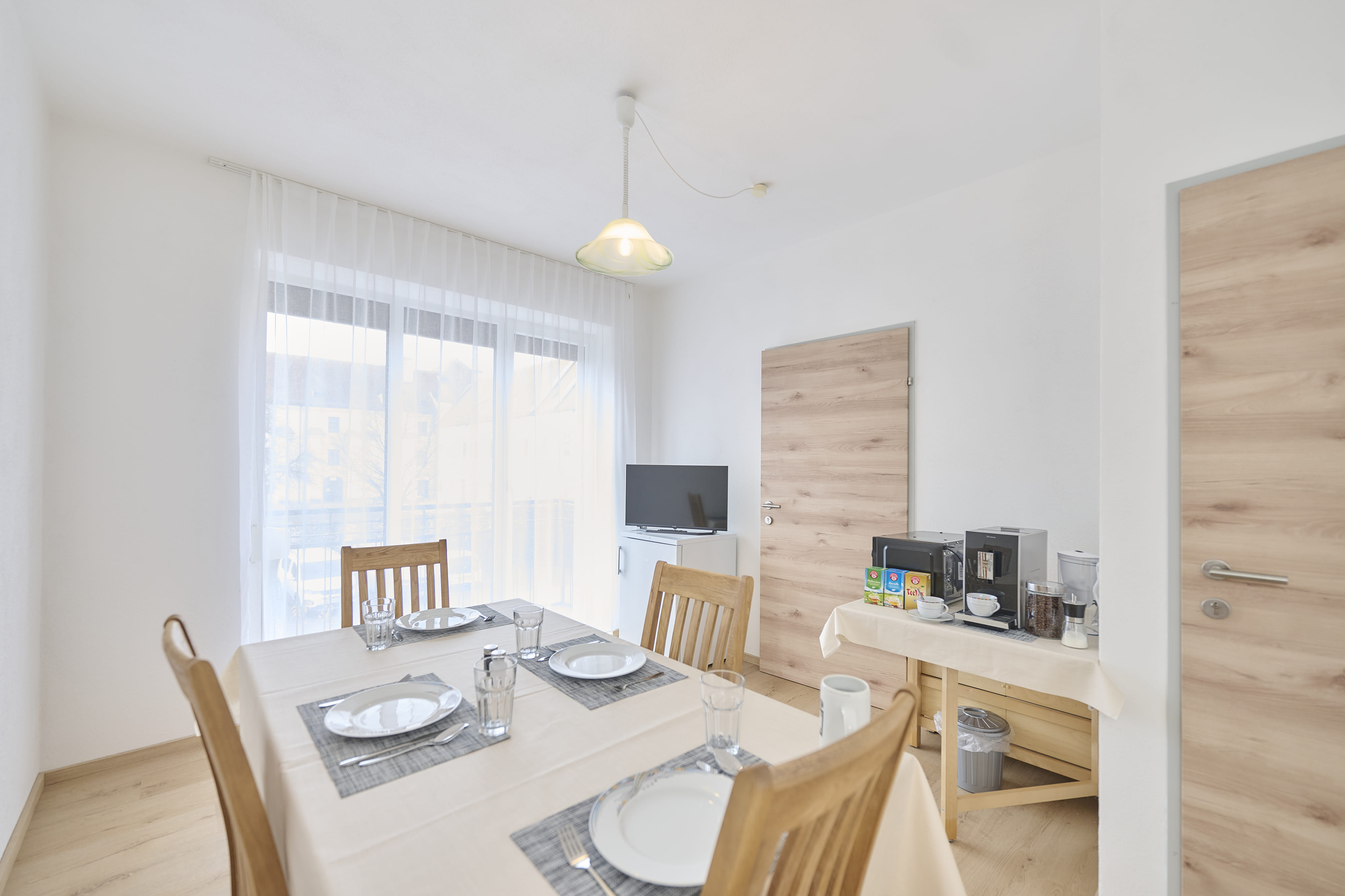 Esszimmer in Apartment